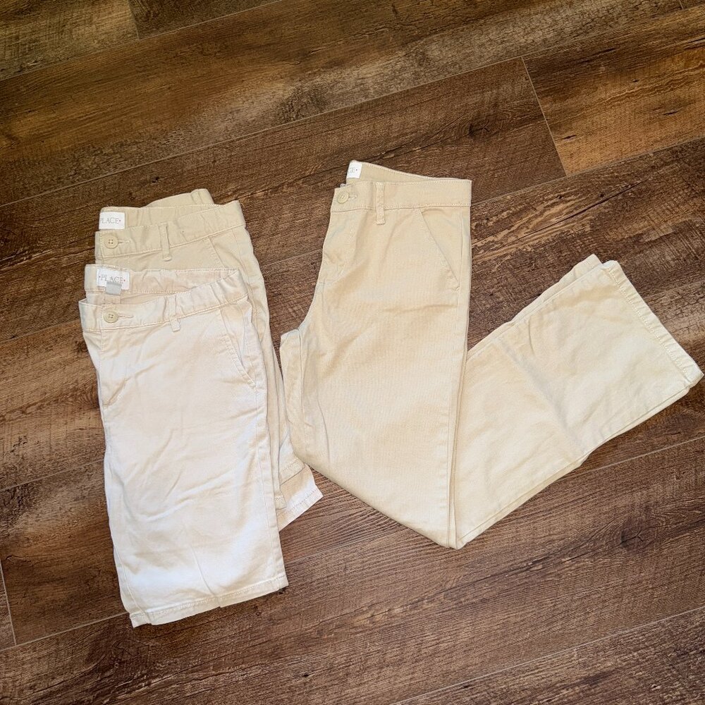 The Children's Place Set of 3 Size 10 PLUS (2 shorts, 1 bootcut pants)